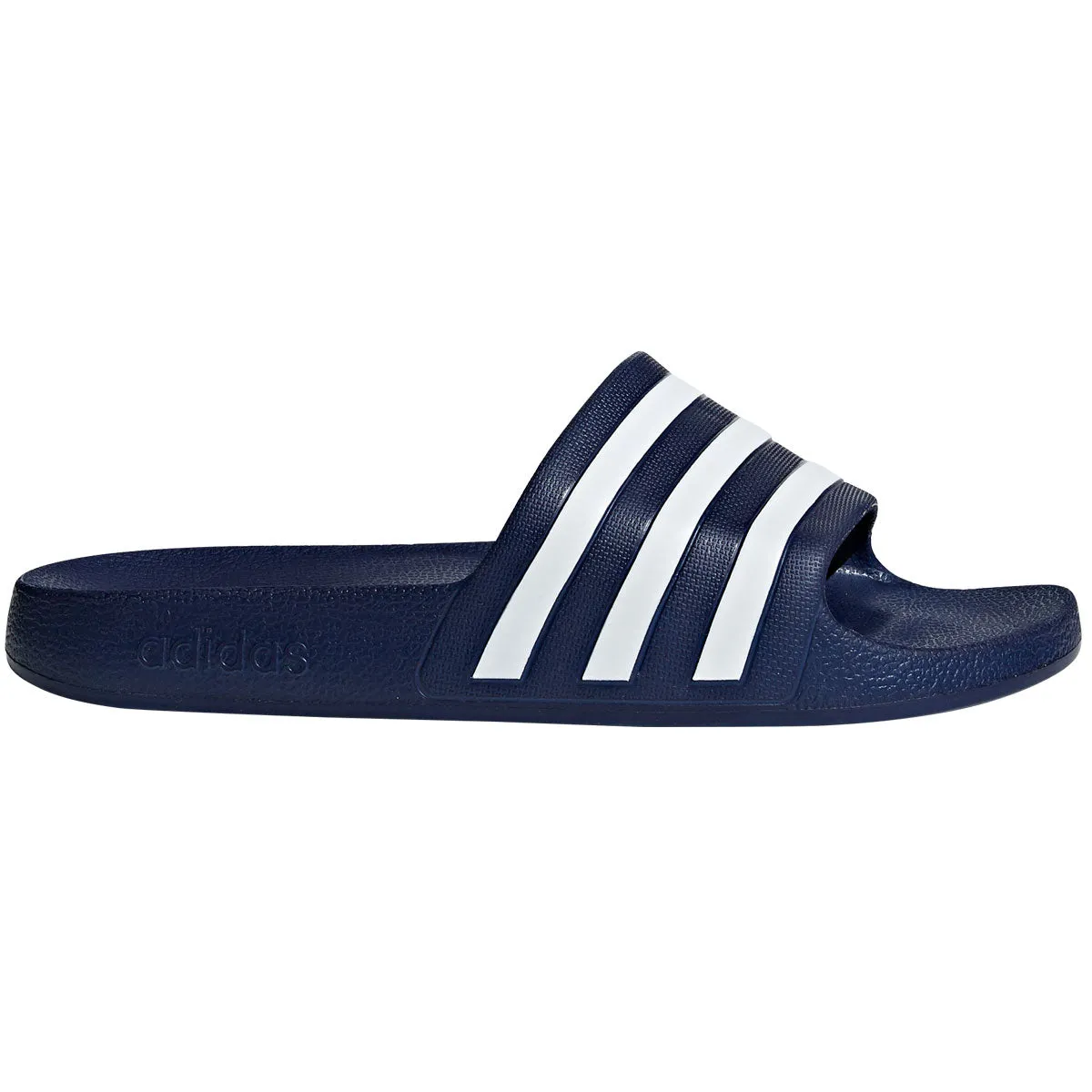 adidas Adilette Aqua Sliders - Navy/White