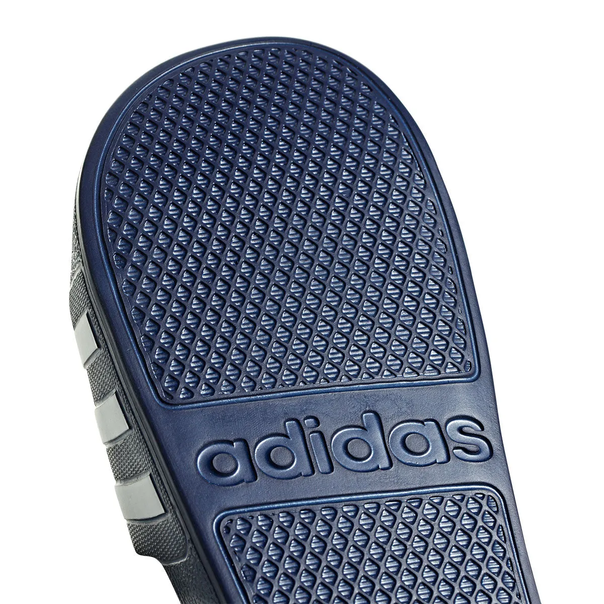 adidas Adilette Aqua Sliders - Navy/White