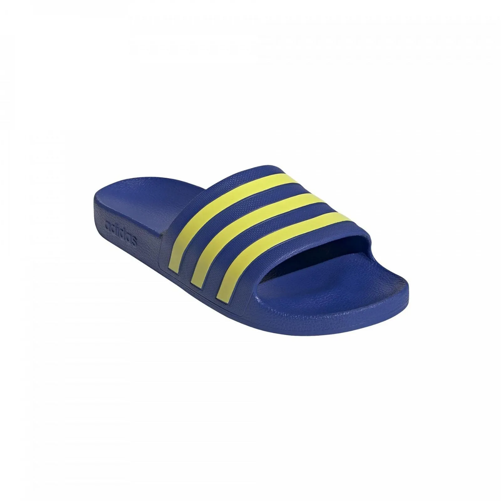 adidas Adilette Aqua Slides - Blue/Yellow