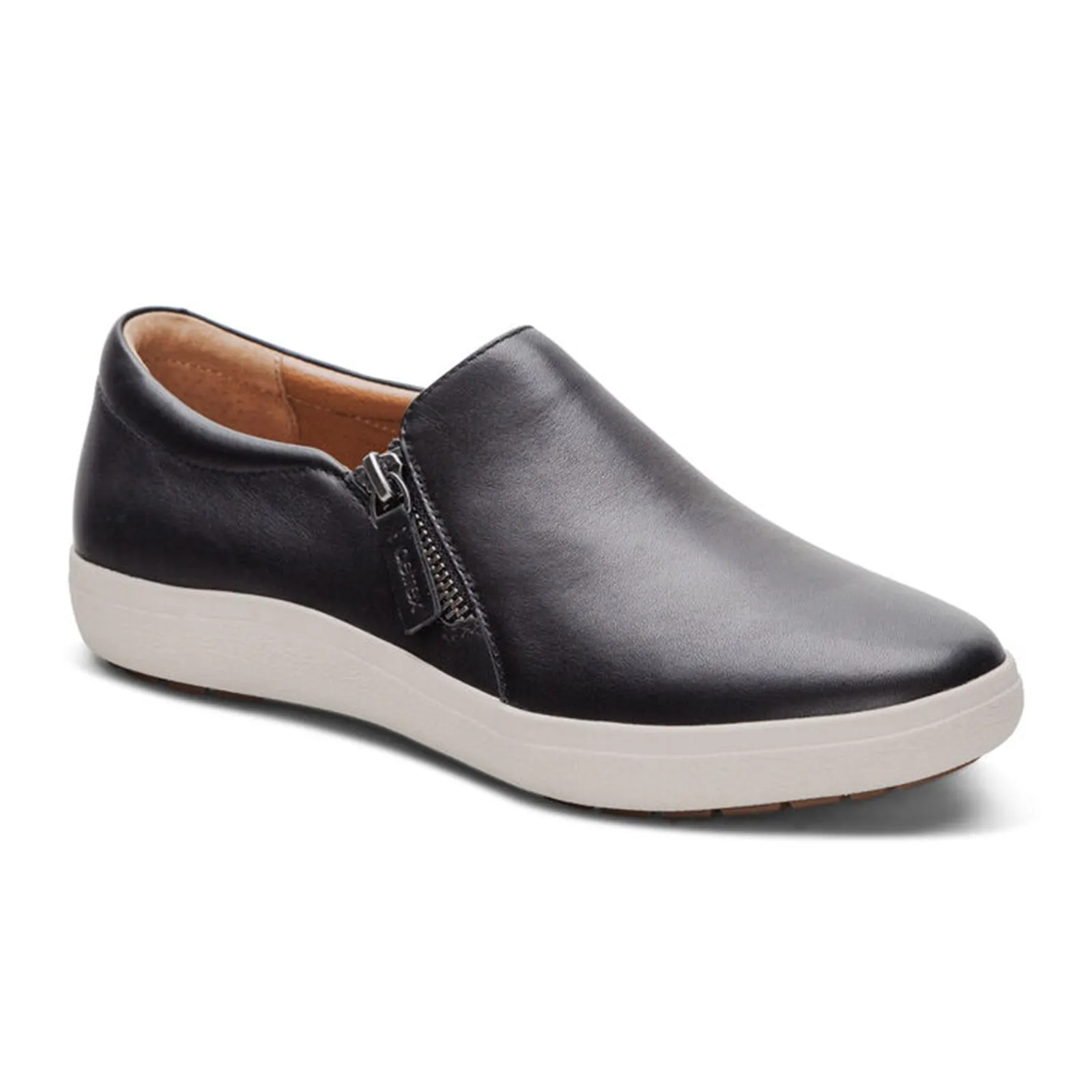 Aetrex Jenna Slip On (Women) - Black