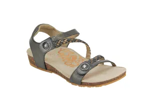 Aetrex Jillian Braided Quarter Strap Sandal Women's