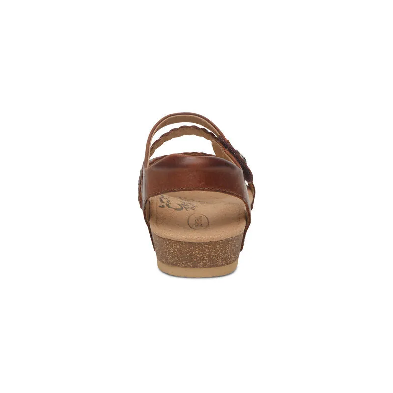 Aetrex Jillian Braided Quarter Strap Sandal Women's