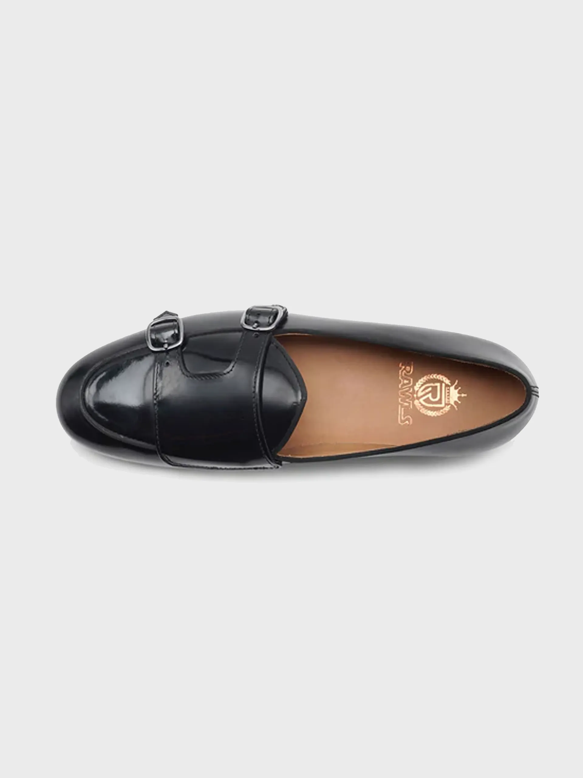 ANDIE MONK LOAFER - BRUSH OFF BLACK