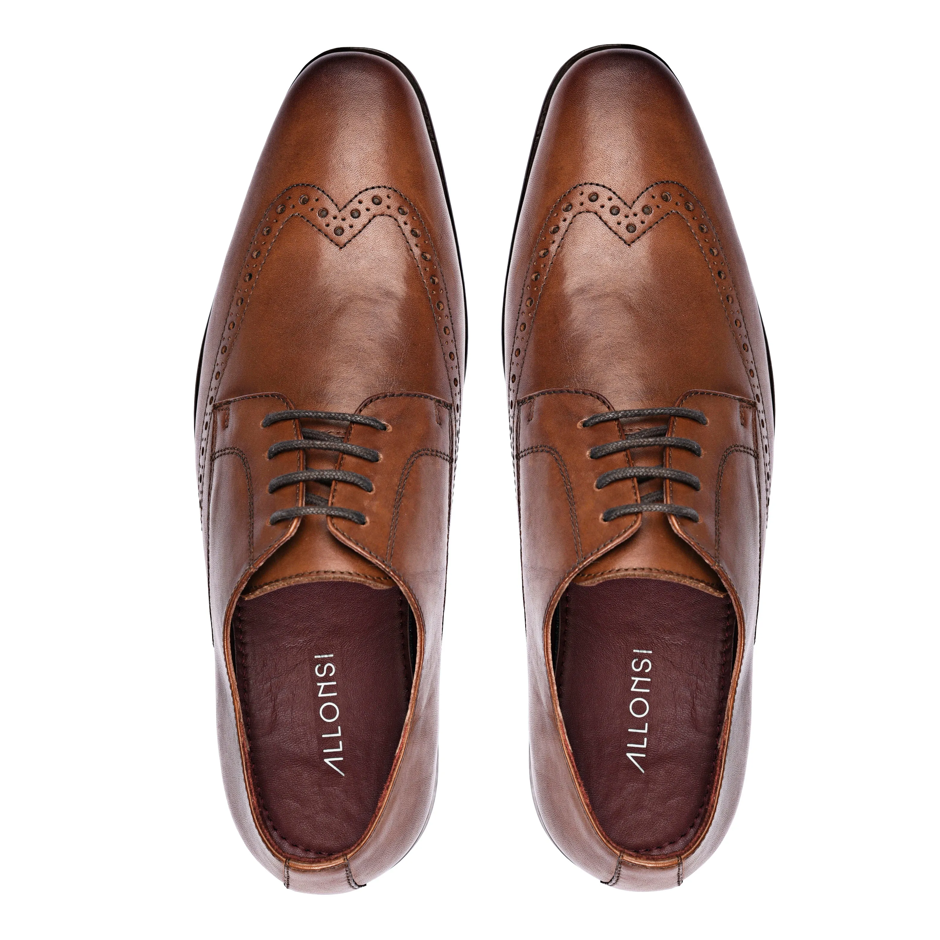 Andre Classic Wingtip Derby Dress Shoes