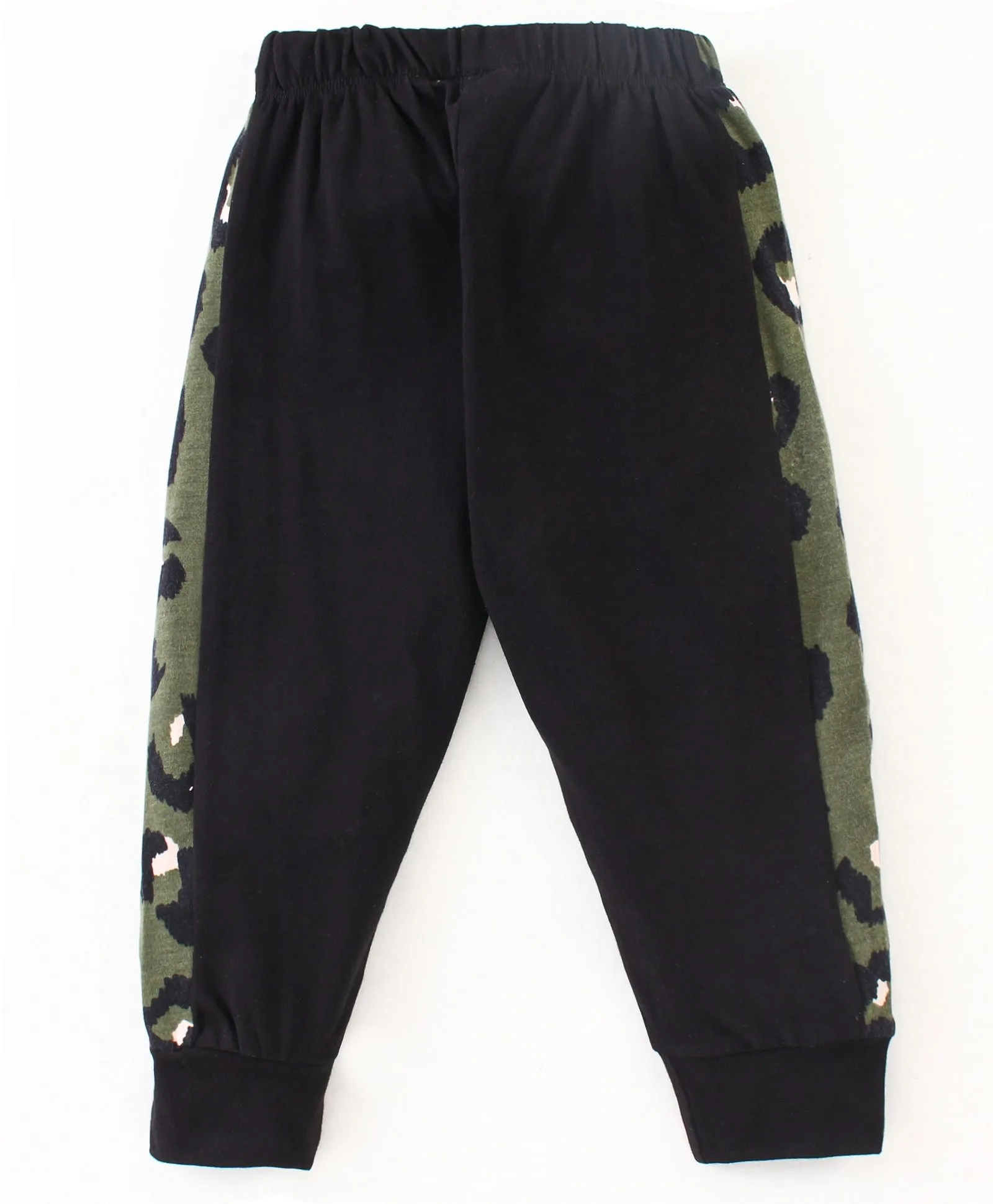 Animal Print Sweatshirt Jogger Set