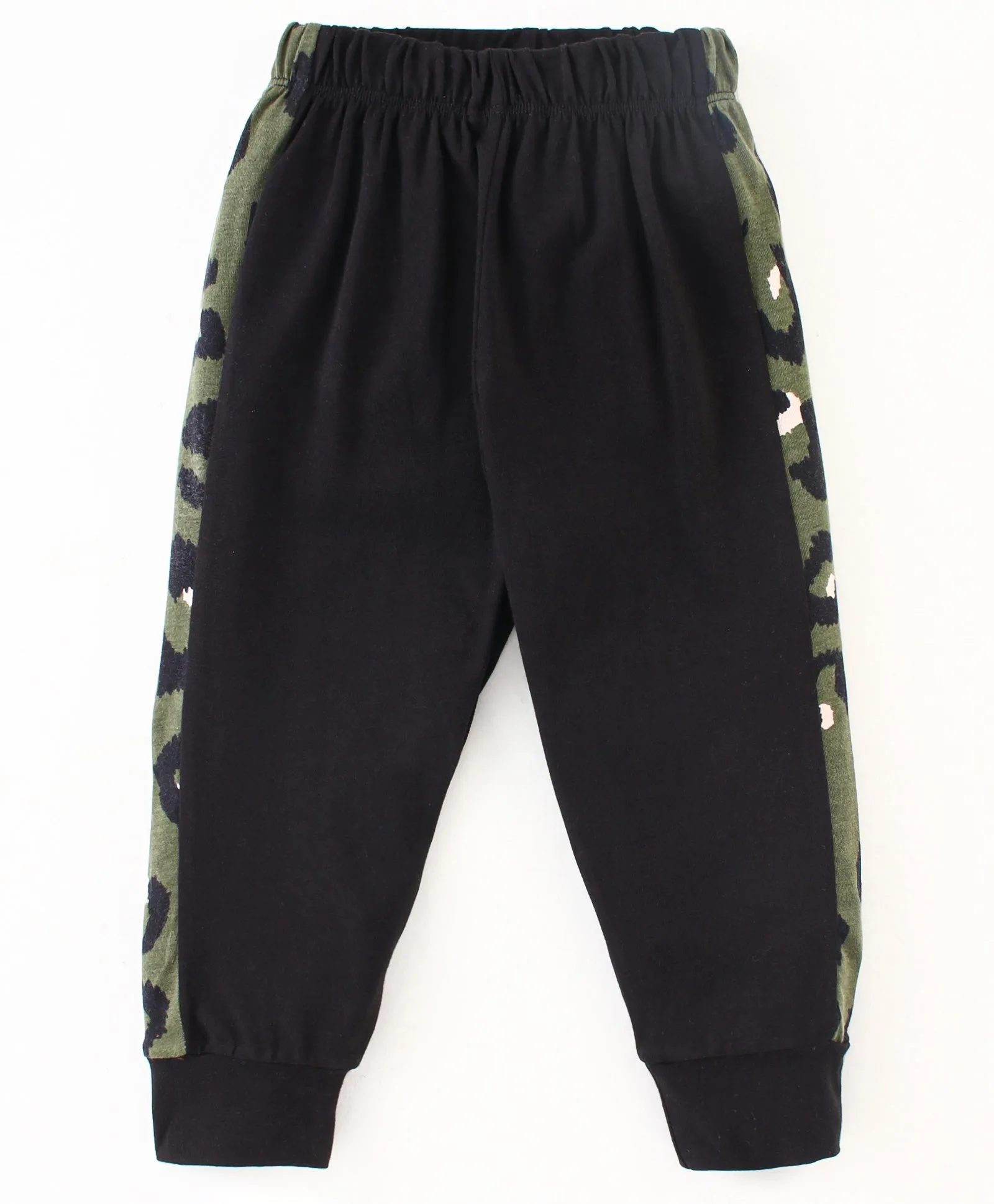 Animal Print Sweatshirt Jogger Set