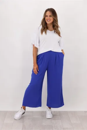 Betty Basics Olympia Pant Deco Blue