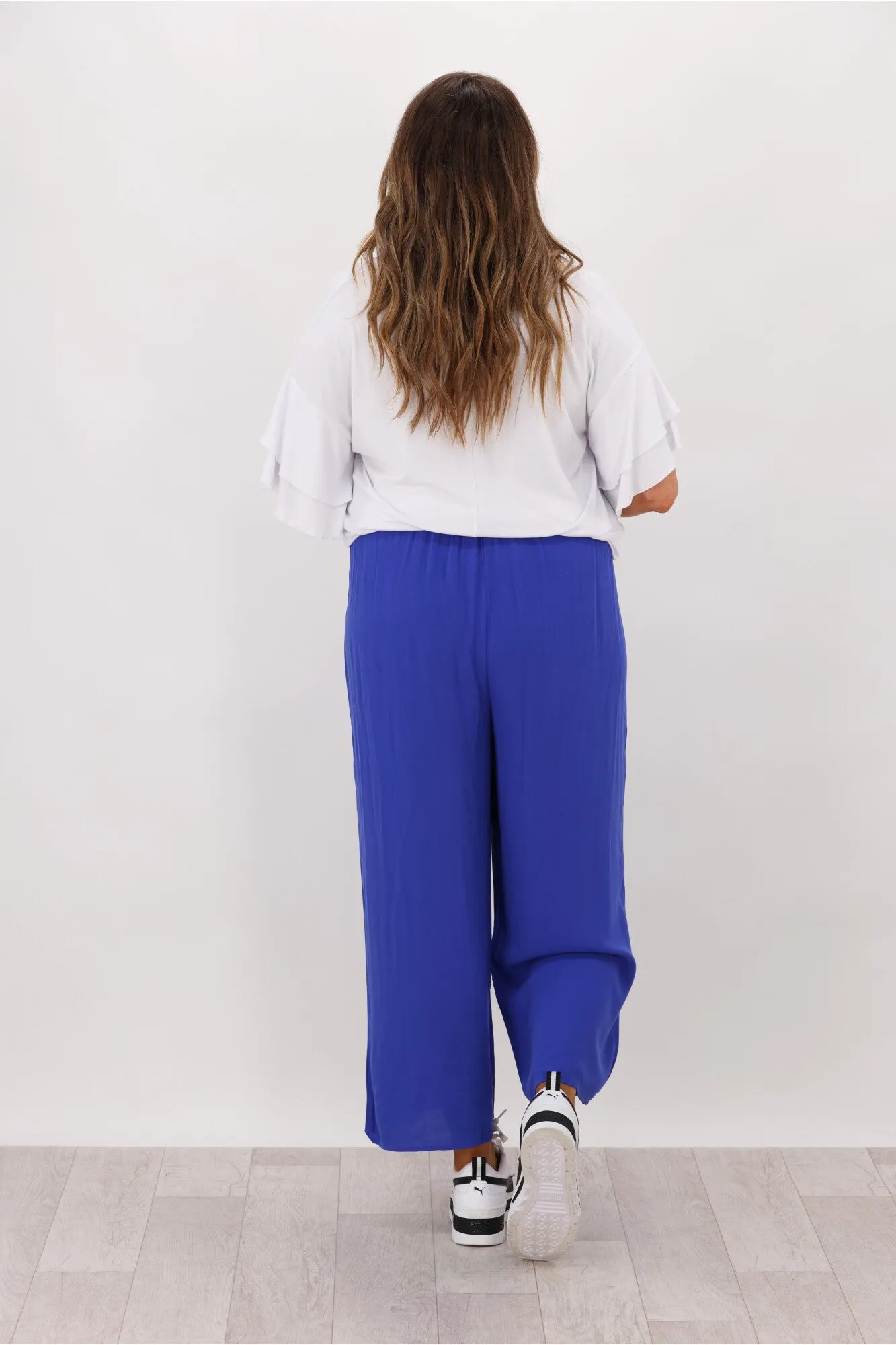 Betty Basics Olympia Pant Deco Blue