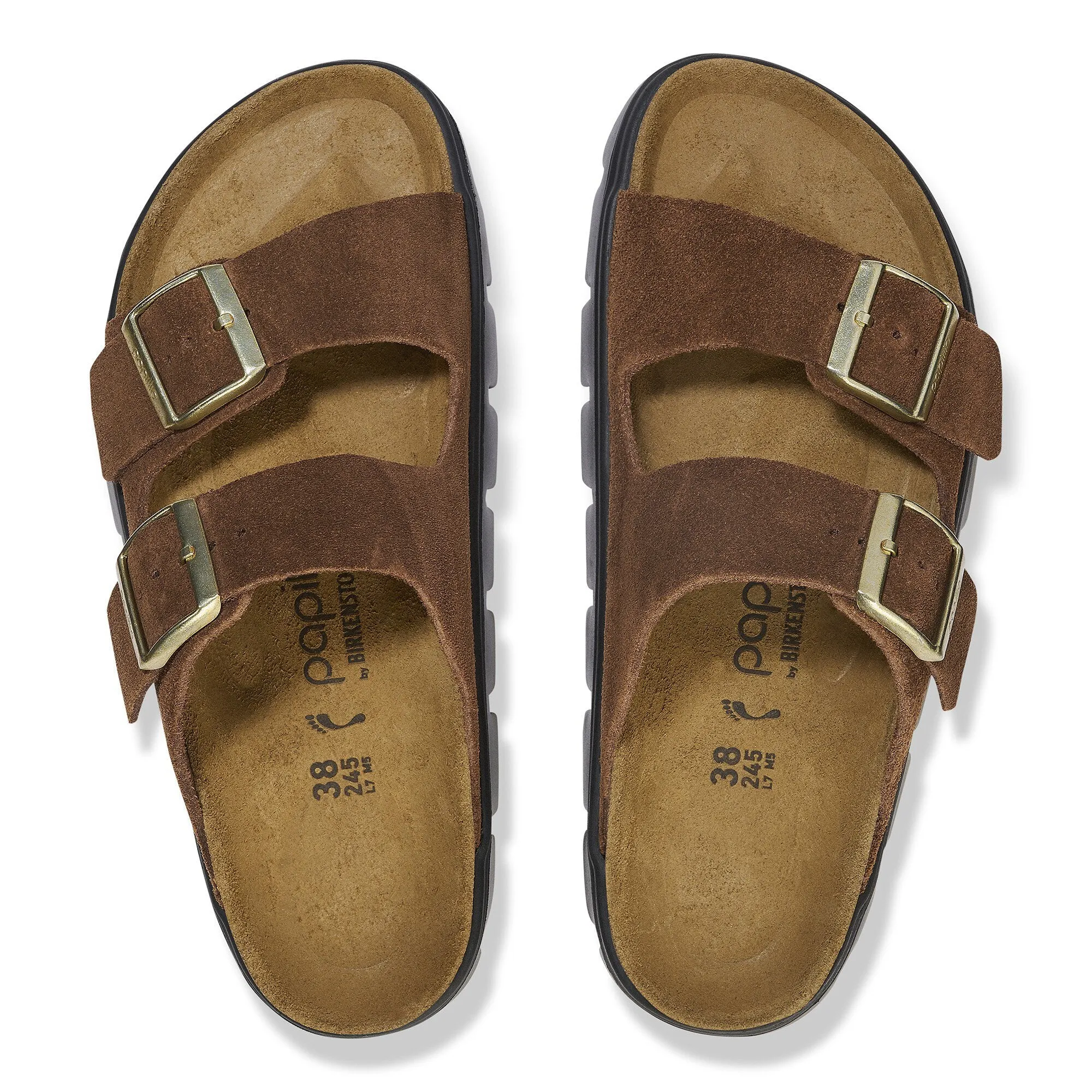 Birkenstock Arizona Platform - DARK TEA