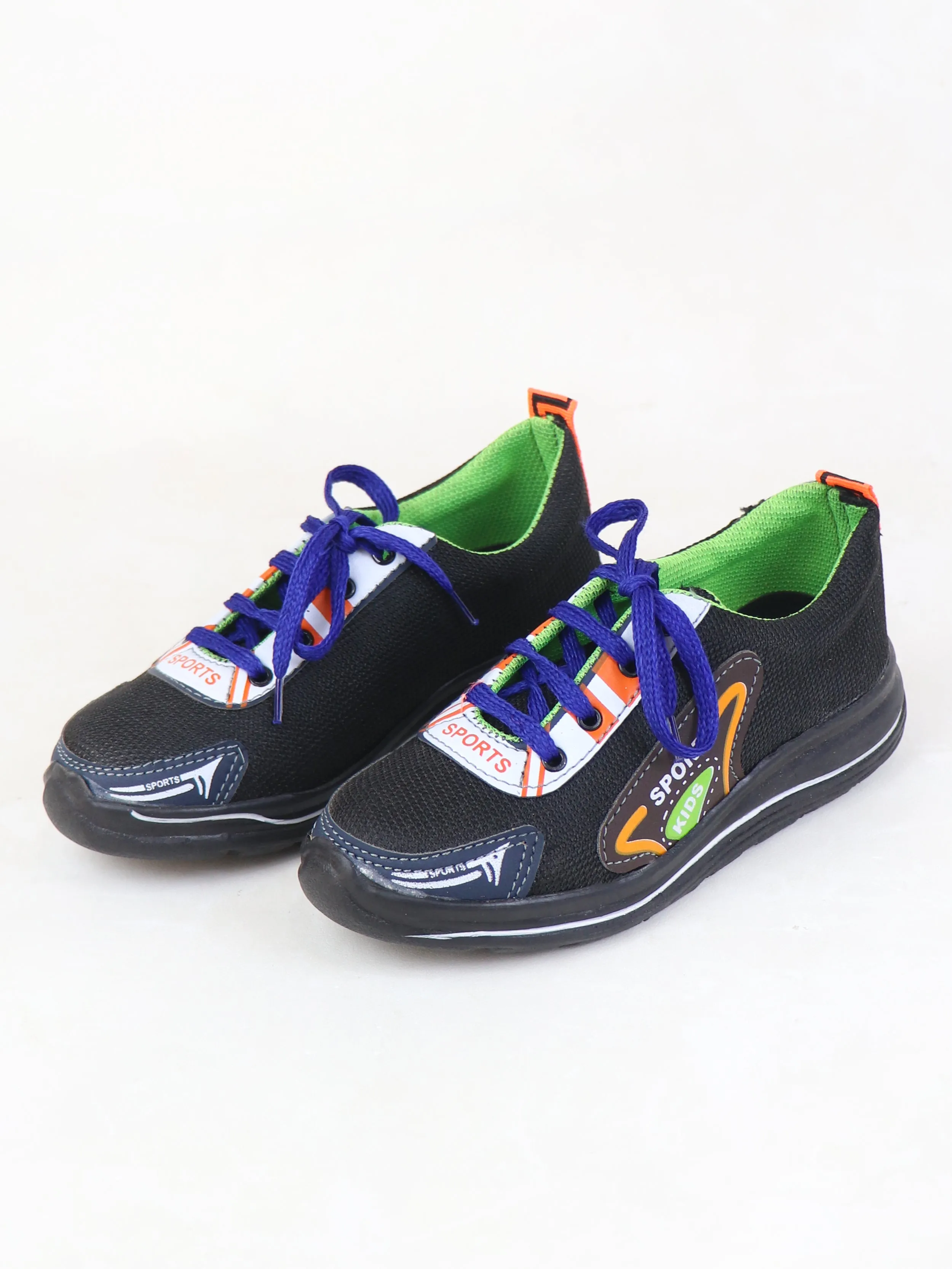 BS47 Boys Jogger Shoes 8Yrs - 17Yrs Black