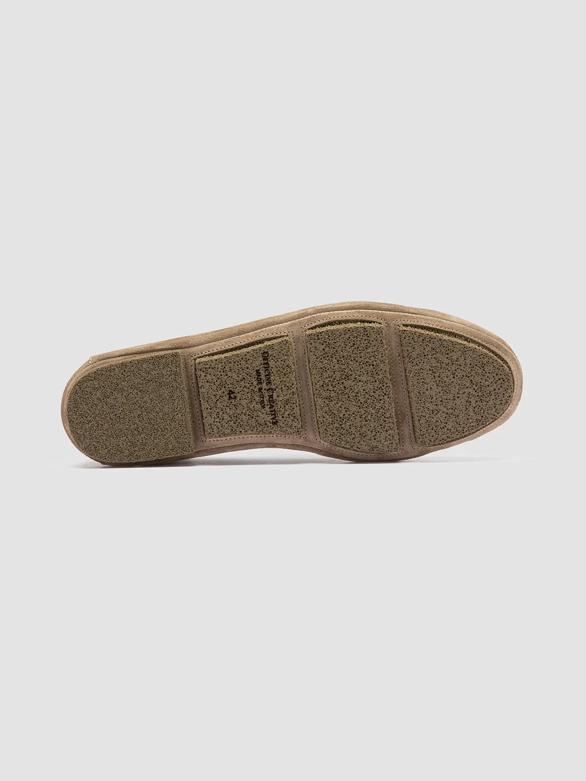 C-SIDE 001 - Taupe Suede Loafers