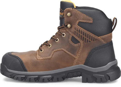 Carolina Men's Falcon Dark Tan Waterproof Steel Toe Work Boots CA3590