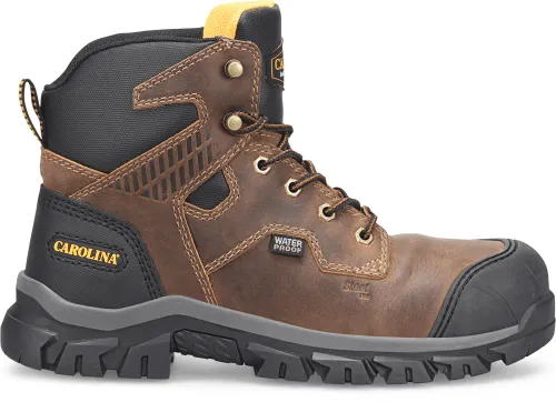 Carolina Men's Falcon Dark Tan Waterproof Steel Toe Work Boots CA3590