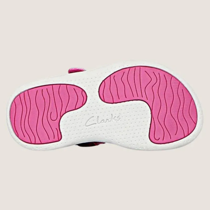 Clarks Florence - Butterflies - Pink