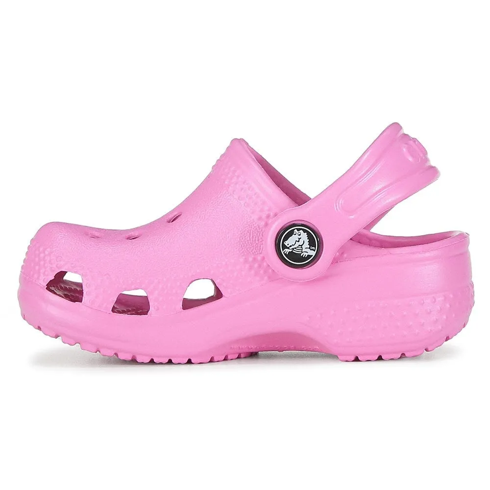 Classic children's clogs Littles Crocs, color taffy pink