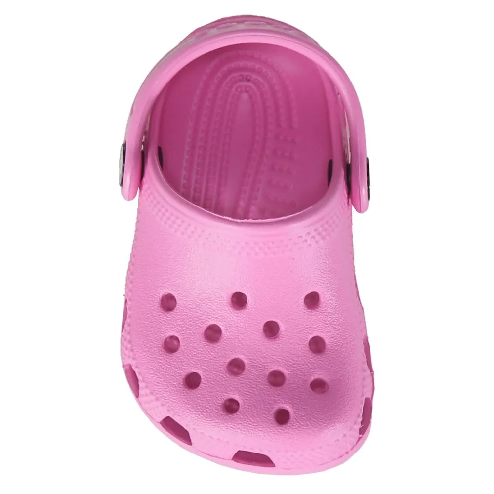 Classic children's clogs Littles Crocs, color taffy pink