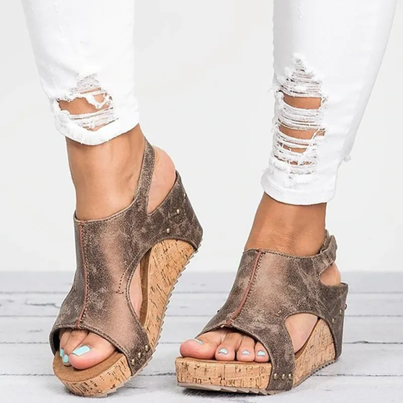 Comfy Wedge Sandals