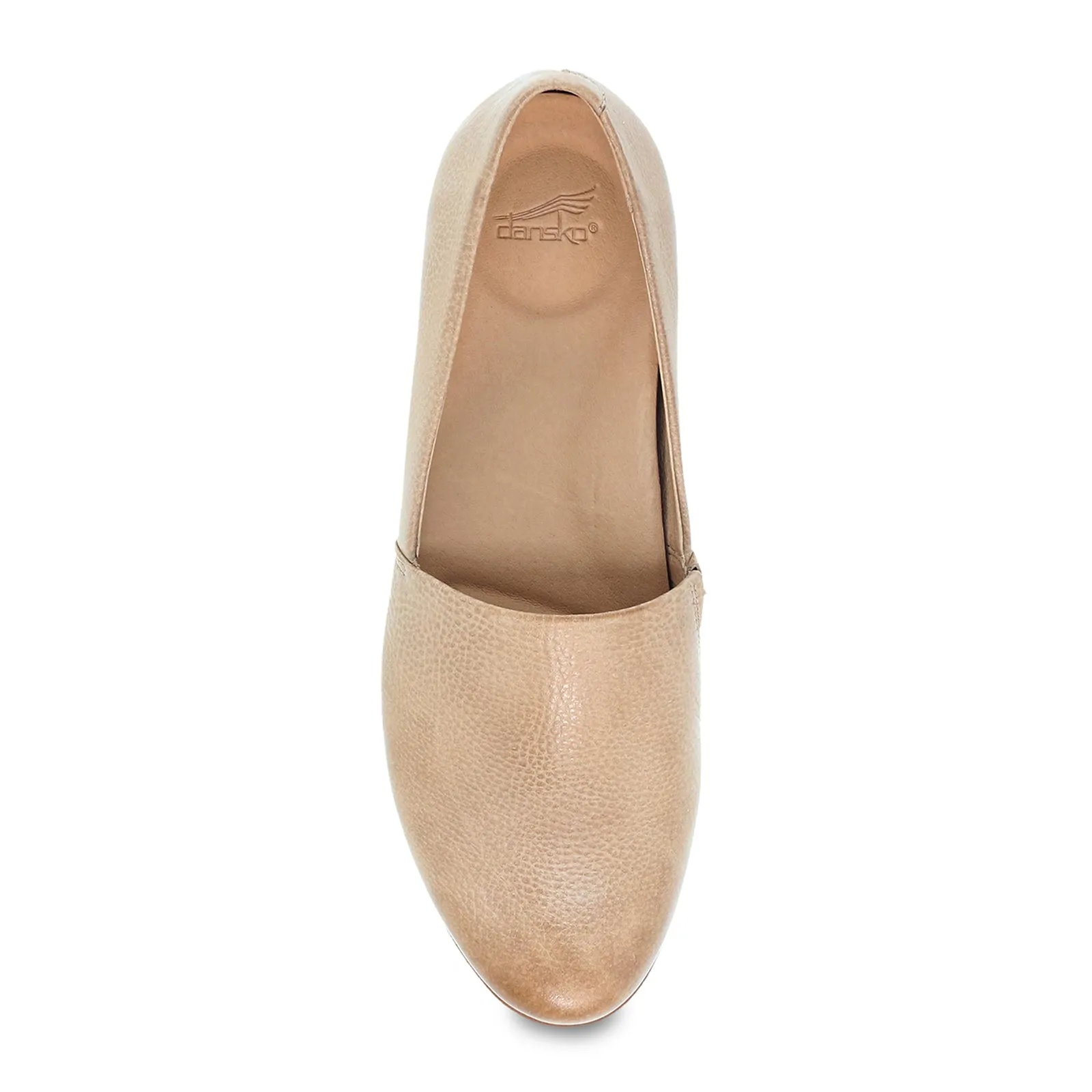 Dansko Larisa Slip On Loafer (Women) - Taupe Milled