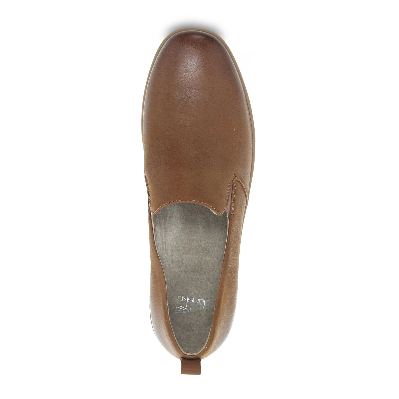 Dansko Linley Slip On (Women) - Tan Burnished Calf