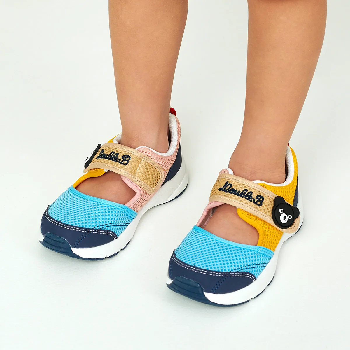 Double Russell Mesh Sneakers for Kids