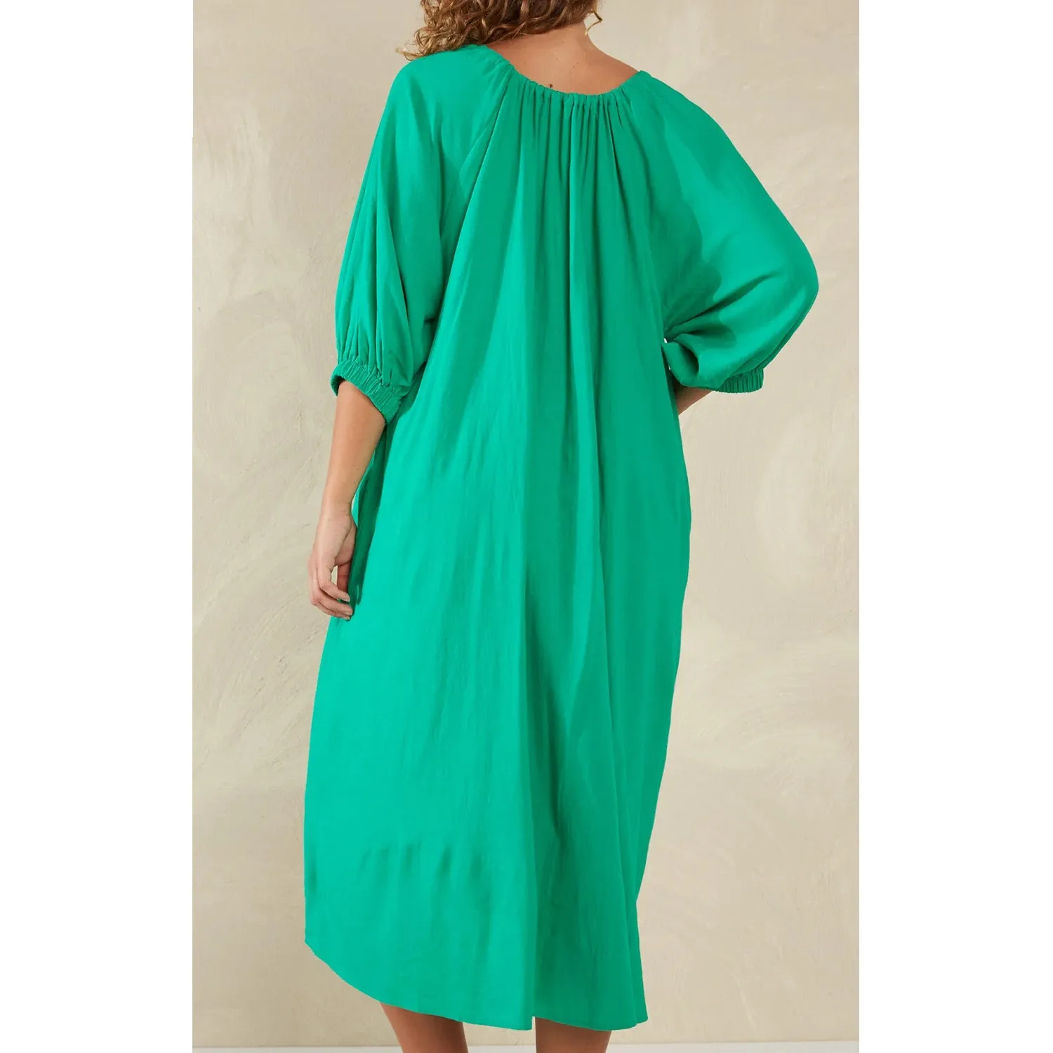 Dress Sardinia Relaxed Maxi ONE SIZE - Verde