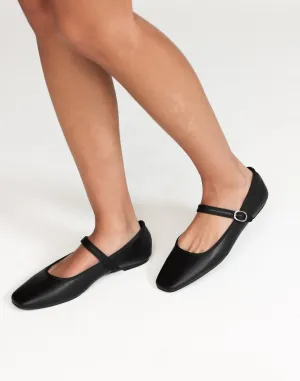 Flossy Ballet Flats (Black) - By Billini