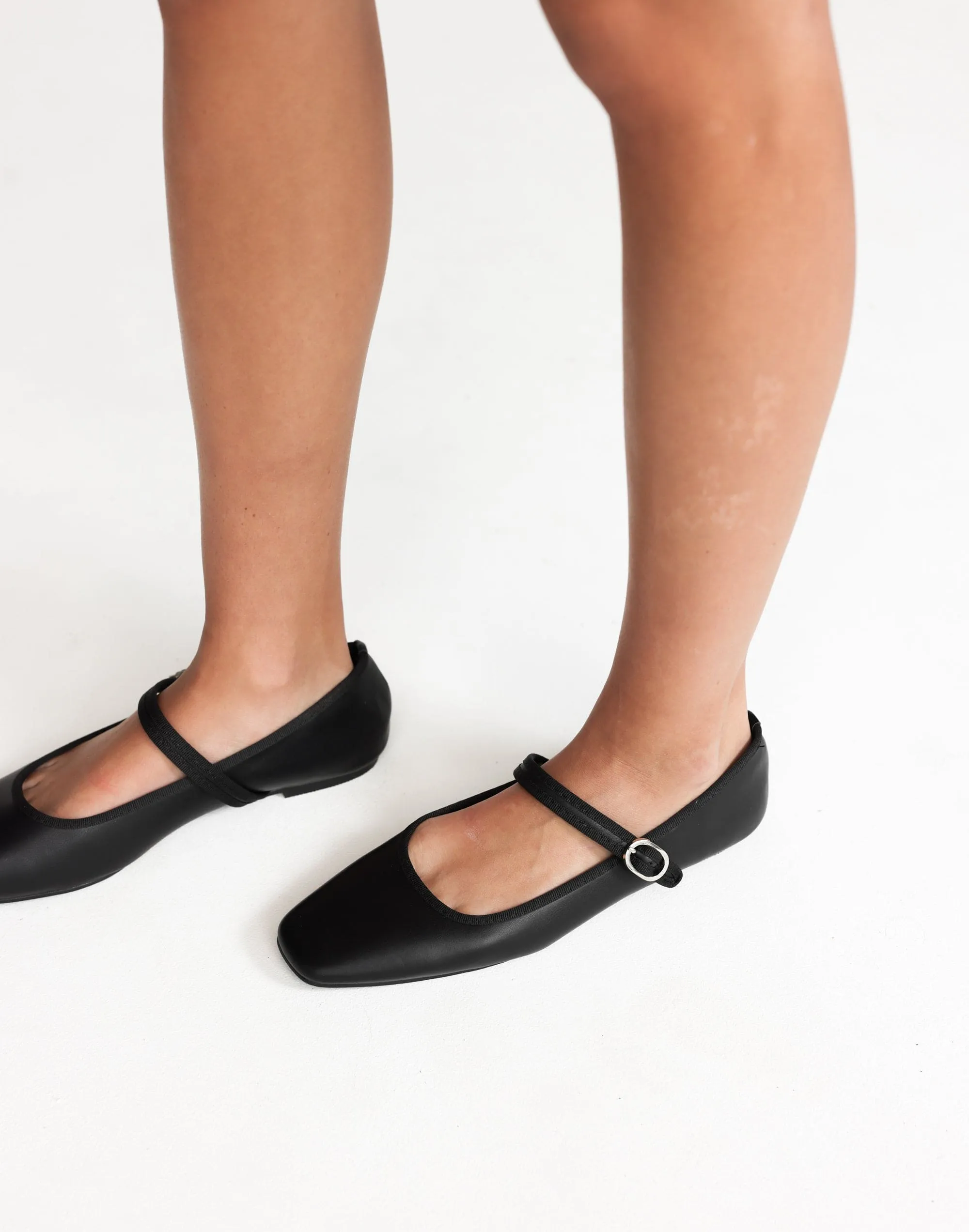 Flossy Ballet Flats (Black) - By Billini