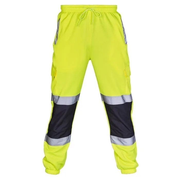 Hi Vis Yellow/Navy Jogging Bottom EN ISO 20471