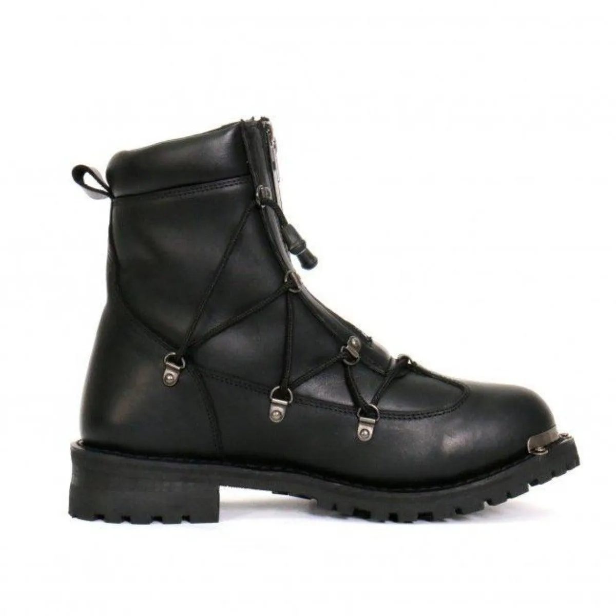 Hot Leathers Men's 7" Tall Lace Up Boots