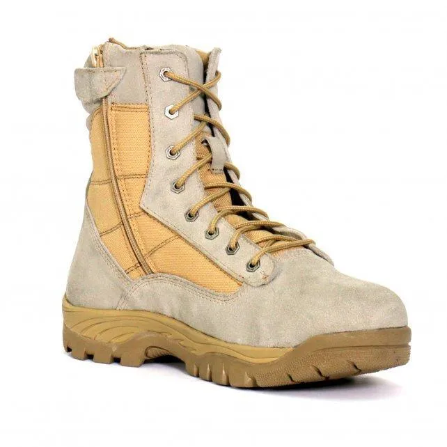 Hot Leathers Military Desert Tan Boots