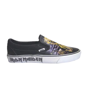 Iron Maiden x Classic Vans Slip-on, black