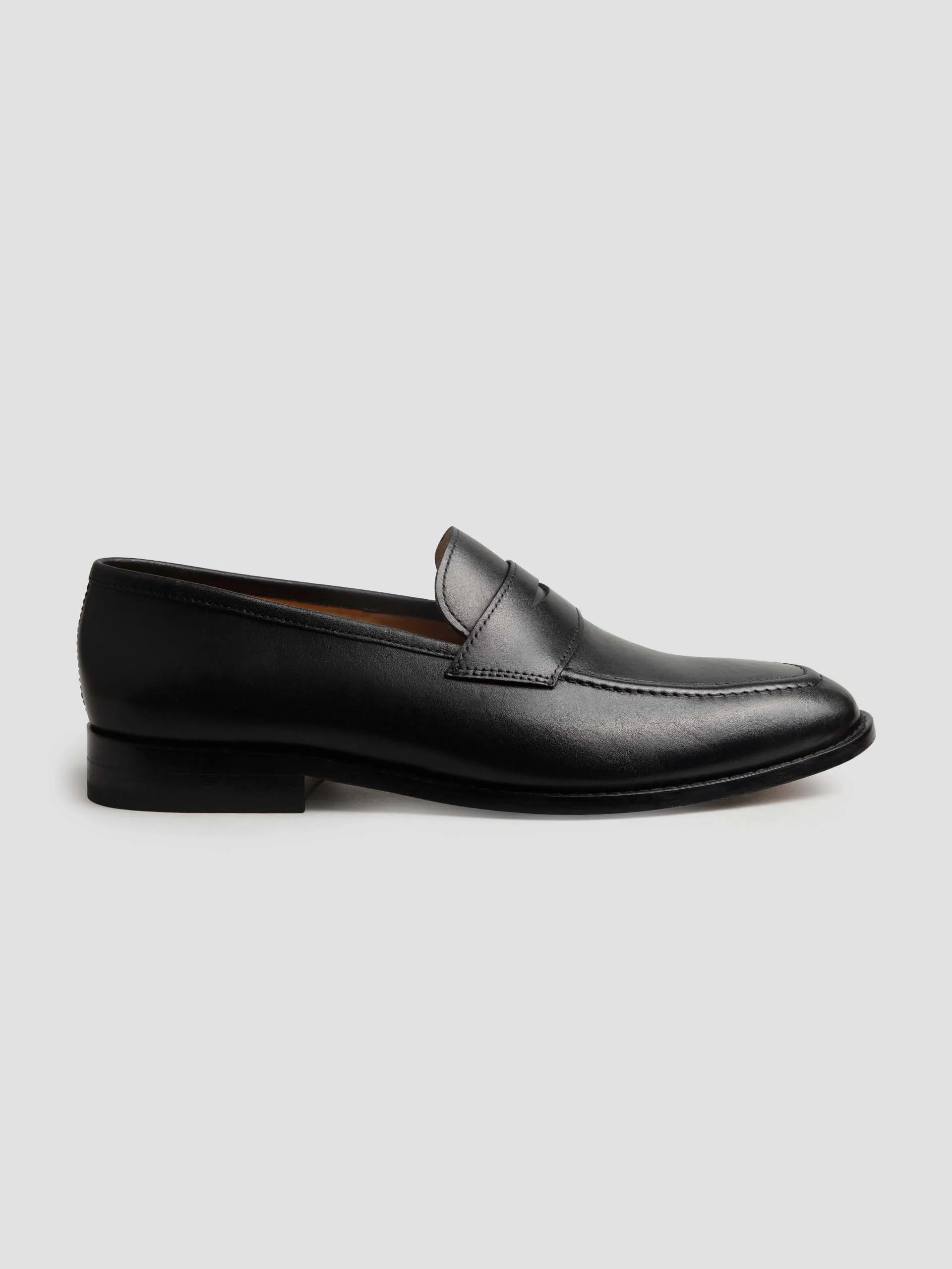 Lamar Penny Loafer - Black