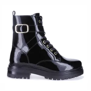 LE SANSA CAMERAN BLACK PATENT