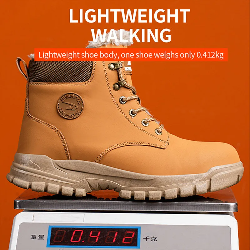 Leather Winter Safety Boots for Men(JB-679)