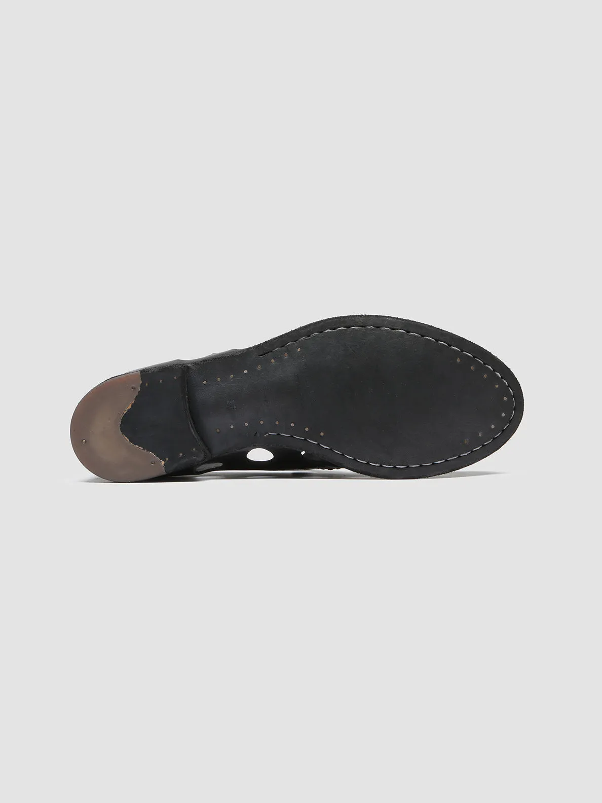 LEXIKON 542 - Black Leather Loafers