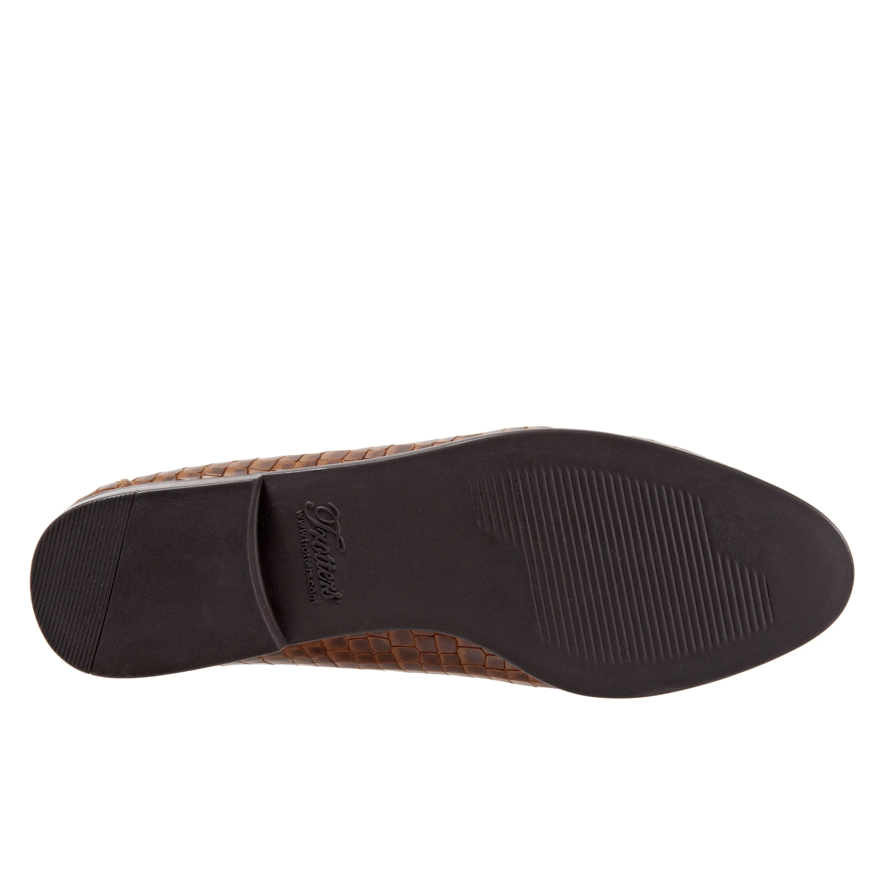 Liz Croco Luggage Slip-ons