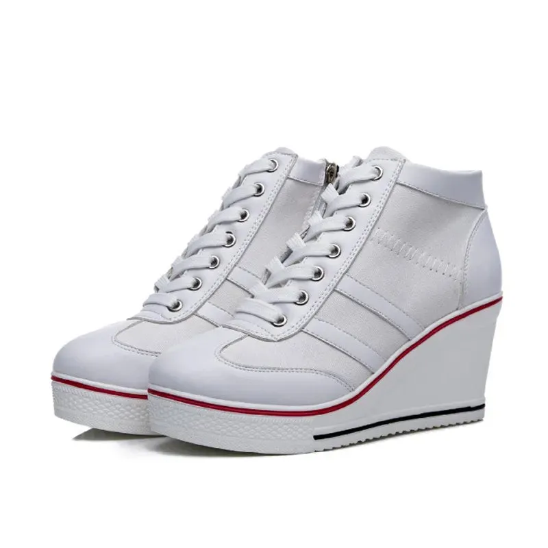 Love Ain't Simple Wedges Sneakers