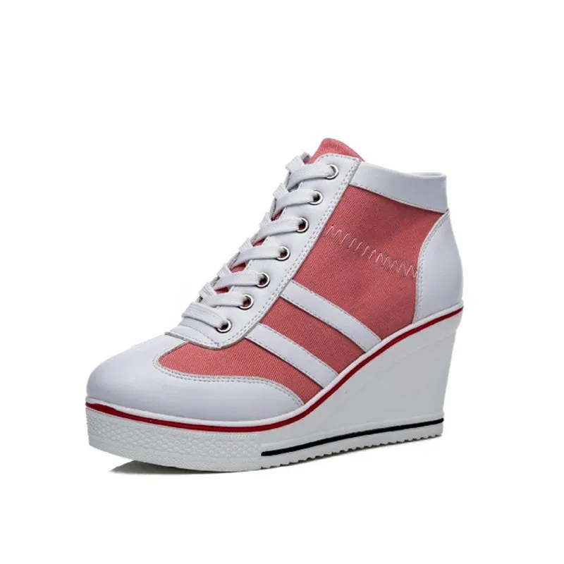 Love Ain't Simple Wedges Sneakers