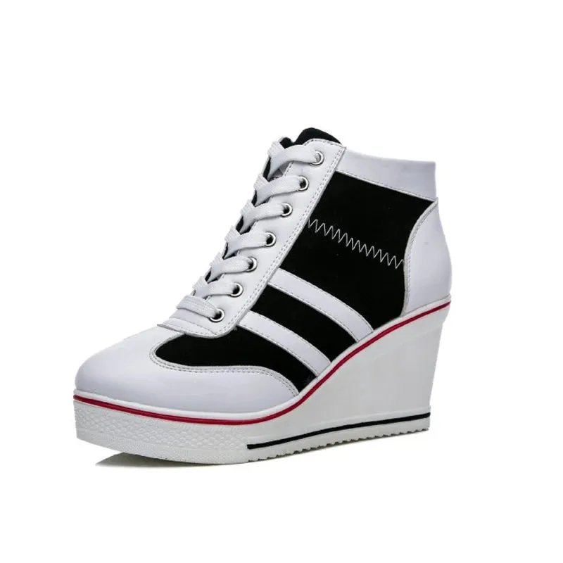 Love Ain't Simple Wedges Sneakers