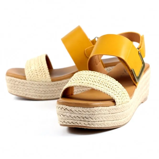 Lunar Logan sandal JLH383 wedge