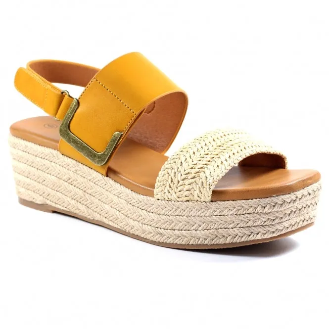 Lunar Logan sandal JLH383 wedge