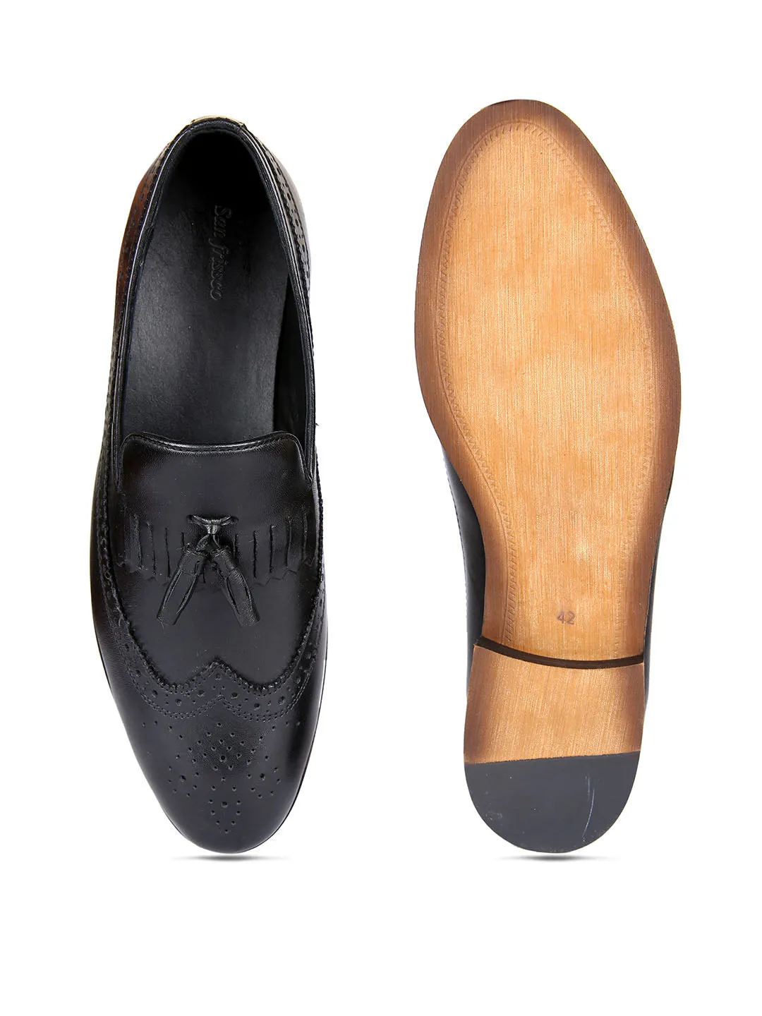 Mr.Chase Kilt Tassel Loafers