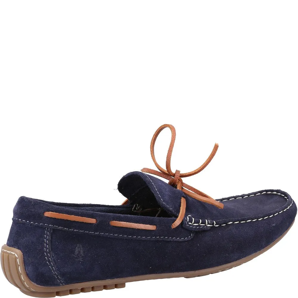 Navy Reuben Boat Shoes