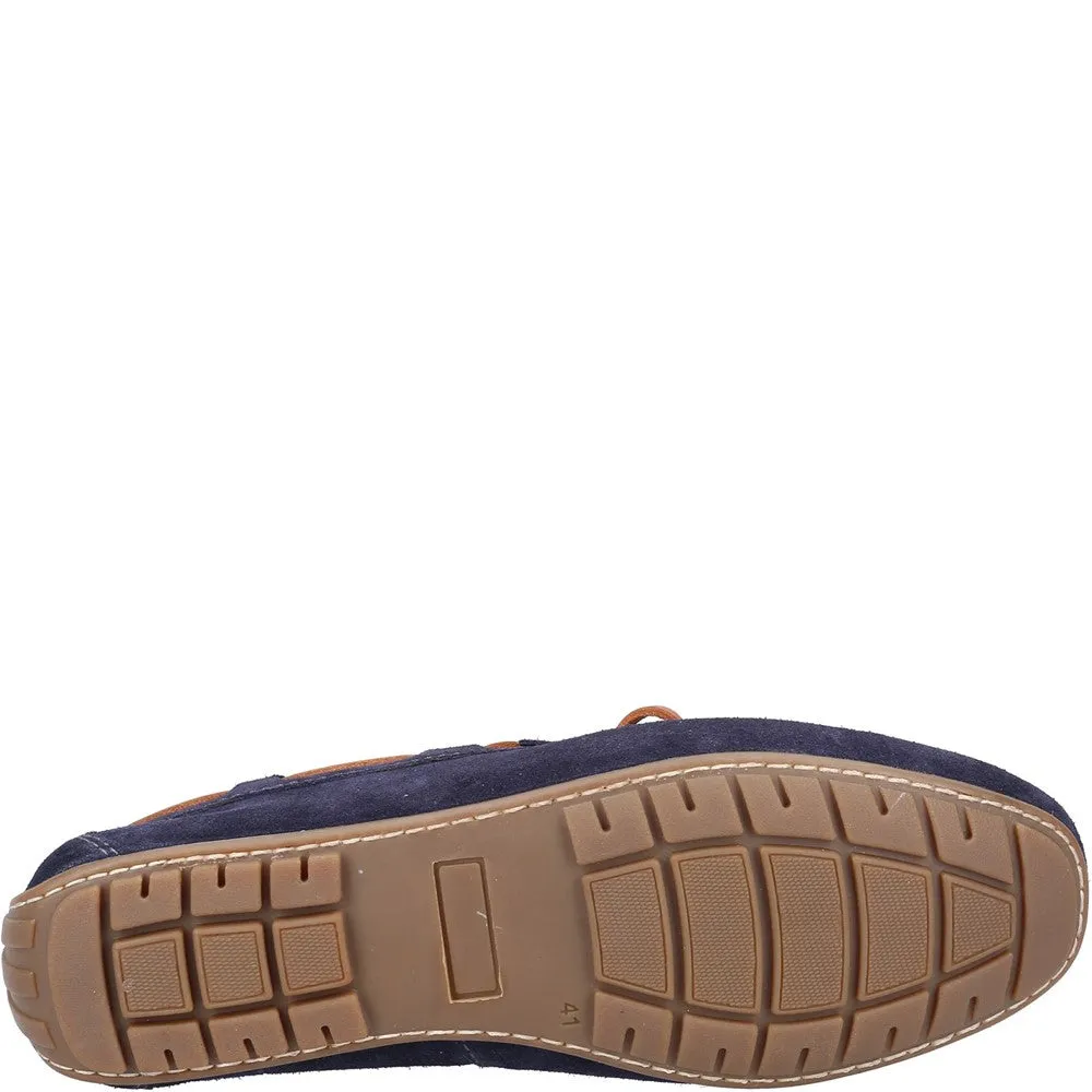 Navy Reuben Boat Shoes