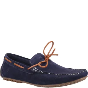 Navy Reuben Boat Shoes