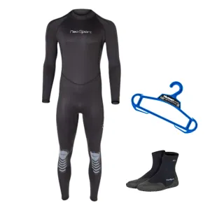 NeoSport 3mm Men's Full Wetsuit Package