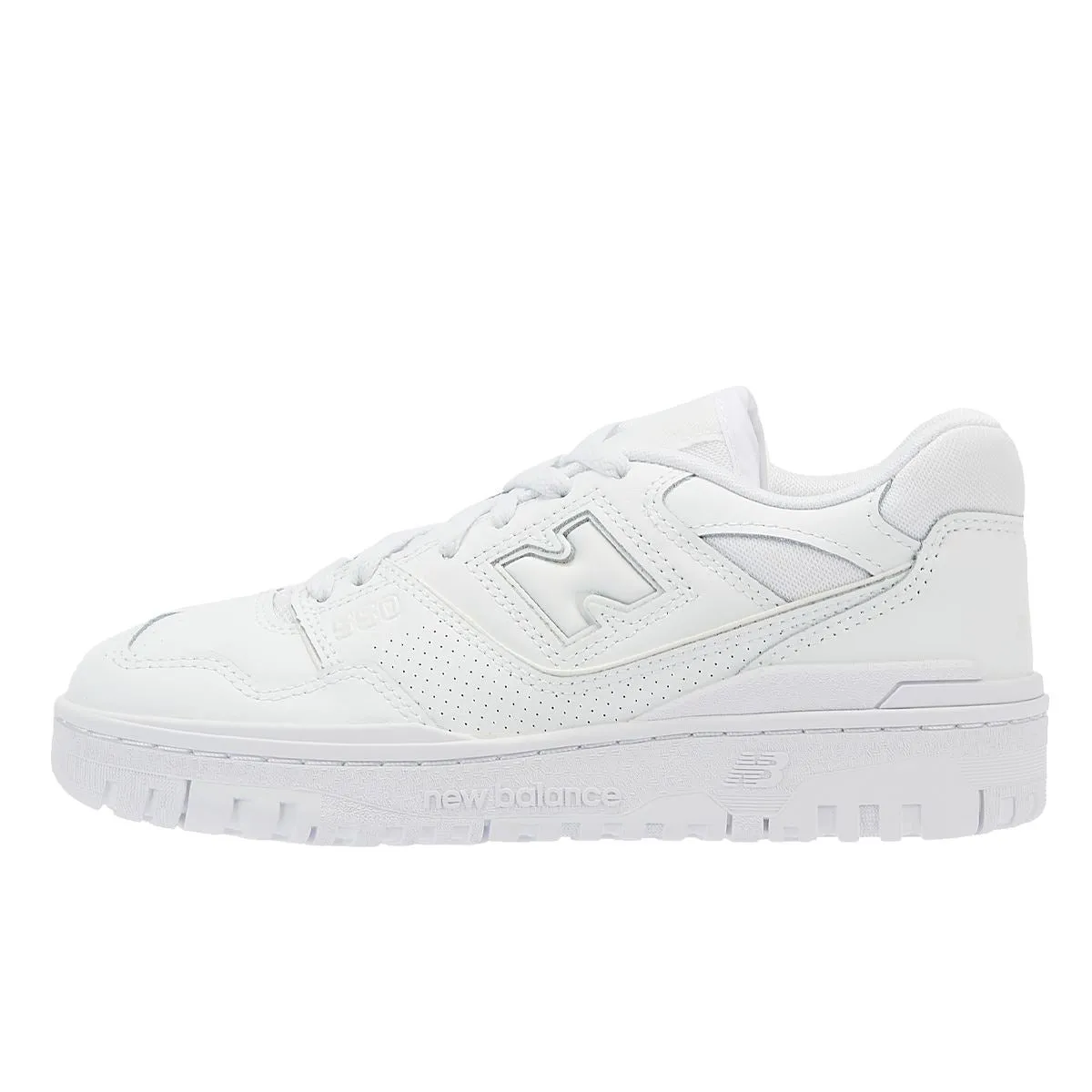 New Balance 550 Mono White Trainers