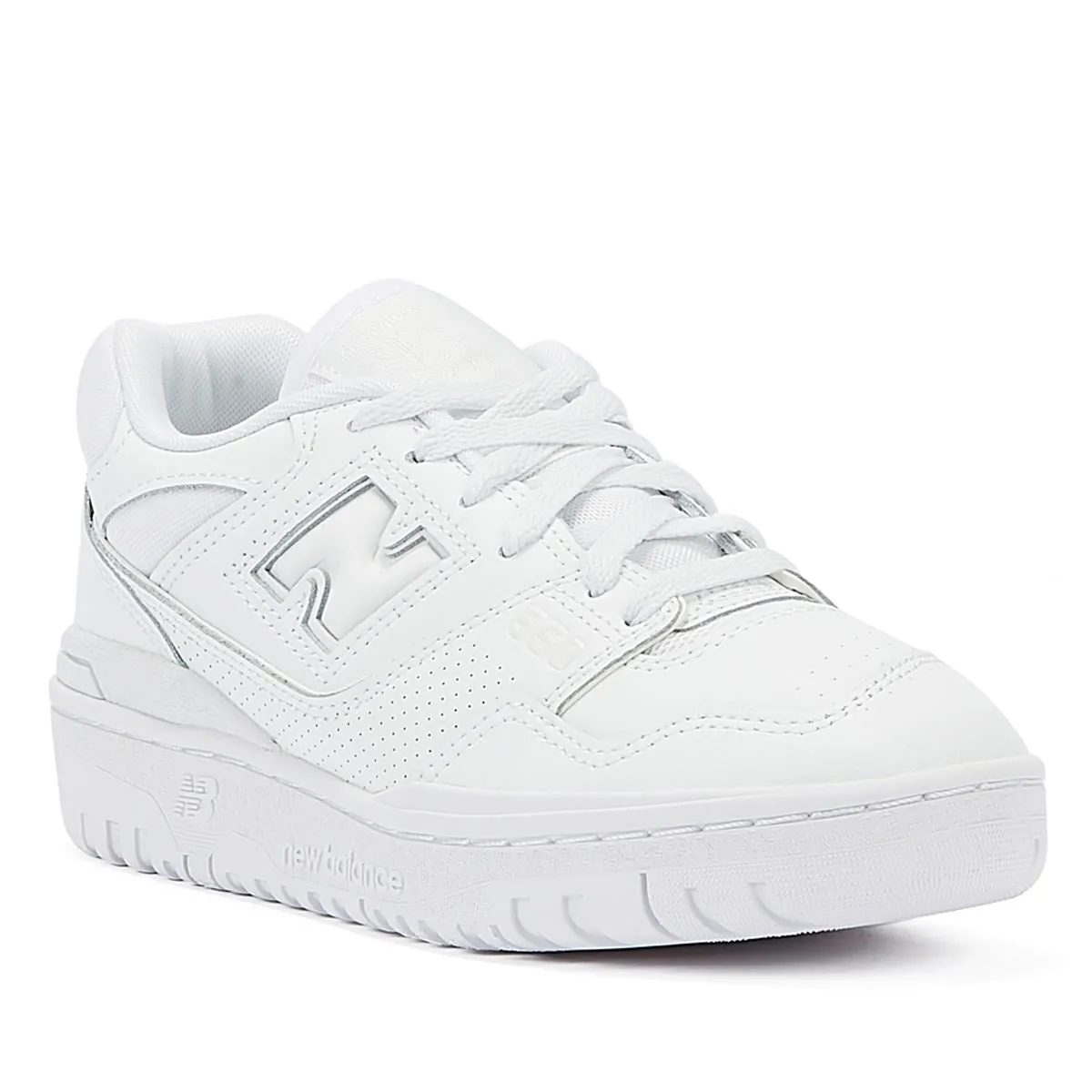 New Balance 550 Mono White Trainers