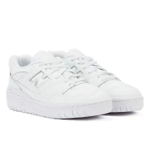 New Balance 550 Mono White Trainers