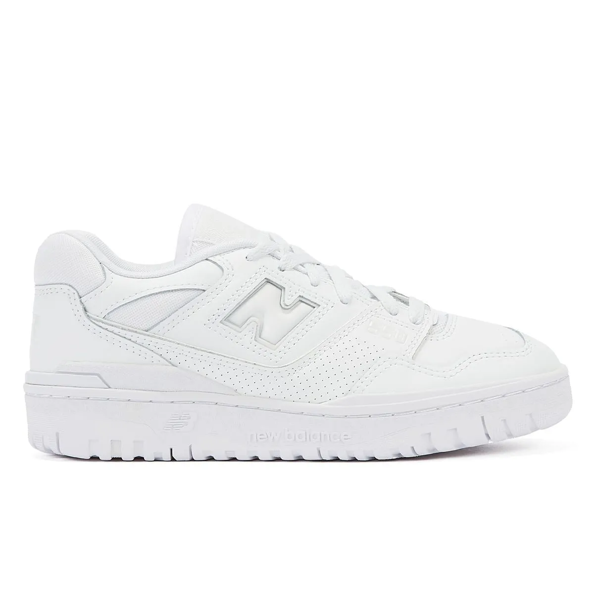 New Balance 550 Mono White Trainers